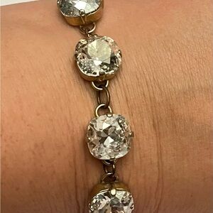 Catherine Popesco La Vie Parisienne crystal round bracelet (read description)